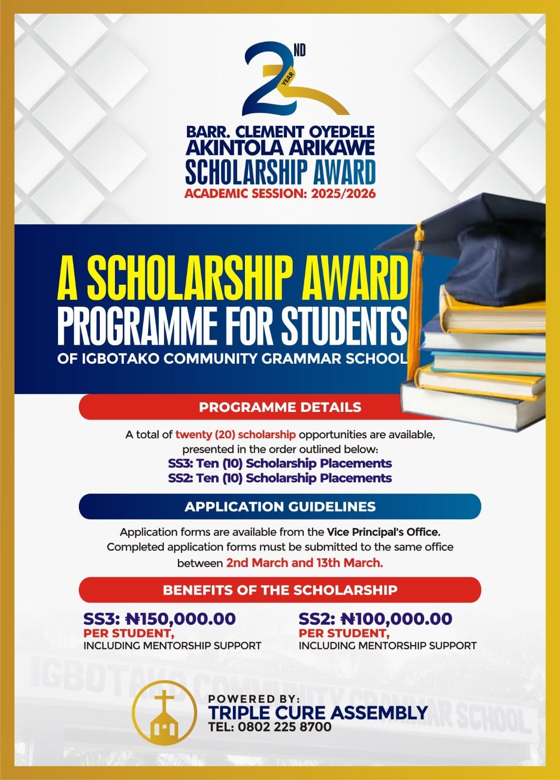 Annual Scholarship Award Ceremony 2026